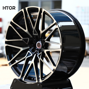 Htor mới 6-13 inch hợp kim sang trọng đa-nói gia công mặt đen giả mạo bánh xe phù hợp cho AMG G63 G30 - Product Image 6