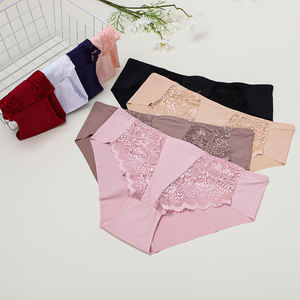 UOKIN-Calzoncillos de algodón de cintura media para mujer, ropa interior de tela de nailon de alta calidad - Product Image 1