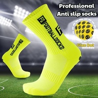 Chaussettes de Football Unisexe Antidérapantes Personnalisées Haut de Gamme, Chaussettes de Sport pour Adultes avec Logo, Modèle Printemps