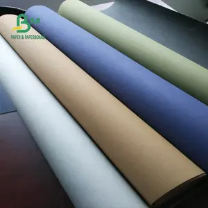 Washable Kraft Paper Fabric Rolls 150センチメートル × 10ヤードWhite Black Red Blue Color