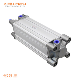 Cilindro <span class=keywords><strong>Neumático</strong></span> Industrial de <span class=keywords><strong>Pistón</strong></span> de Aluminio de Doble Acción Serie DSBC DNC CP96 SMC FESTOs ISO 15552 1000mm - Product Image 6