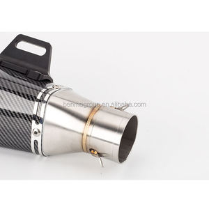 <span class=keywords><strong>Silencieux</strong></span> d'échappement universel pour moto de 51 mm avec double sortie pour <span class=keywords><strong>FZ1</strong></span> R6 R15 R3 ZX6R ZX10 Z900 1000 K7 K8 NINJA - Product Image 5