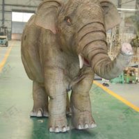 Costume de spectacle d'éléphant de Noël en dessin animé, Housse de protection en peau d'animal, Costume de dinosaure, Mascotte, Costume de dragon artificiel