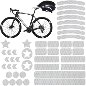 Kit <span class=keywords><strong>de</strong></span> Pegatinas Reflectantes <span class=keywords><strong>de</strong></span> Alta Visibilidad <span class=keywords><strong>para</strong></span> Bicicleta, Motocicleta, Casco, Advertencia <span class=keywords><strong>de</strong></span> Seguridad Nocturna, Calcomanías <span class=keywords><strong>de</strong></span> Vinilo Impermeables, <span class=keywords><strong>Cinta</strong></span> Adhesiva DIY - Product Image 3