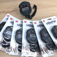 Stopwatch Digital Tahan Air untuk Anak, Logo Kustom, Perawat, Rumah Sakit, Sepeda, Olahraga, Pelatih, Pengukur Waktu