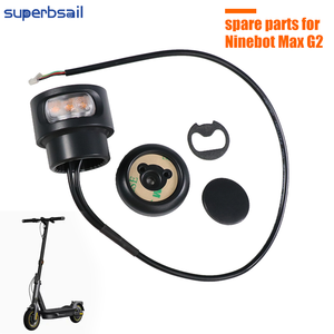 Superbsail pièces de clignotant de queue d'origine de haute qualité Ninebot Max G2 <span class=keywords><strong>poignée</strong></span> de Scooter électrique avec feux de virage gauche et droit - Product Image 2