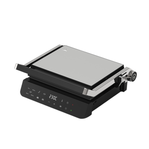 <span class=keywords><strong>Grille</strong></span> électrique d'intérieur et presse <span class=keywords><strong>à</strong></span> <span class=keywords><strong>panini</strong></span> 4-en-1 en acier inoxydable <span class=keywords><strong>Grille</strong></span> antiadhésive facile <span class=keywords><strong>à</strong></span> nettoyer Plaque détachable pour usage domestique - Product Image 4