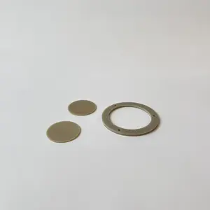 Substrato cerâmico de nitreto de alumínio de anel aln poroso com isolamento de alta condutividade térmica personalizado