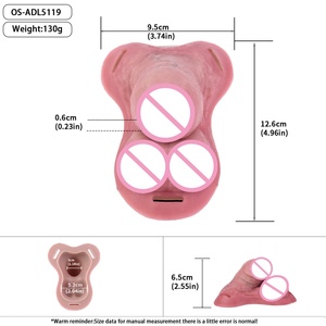 Strap on Pussy Wear Vaginal Pants Realistic Wearable Sissy Vagina Crossdresser Sissy Strap on Sex Toy - Product Image 6