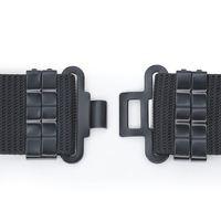 Ceinture Tactique Réglable de 5.5cm de Large Système Molle, Sceau de Taille en Tissu Nylon Olive pour Hommes Entraînement en Plein Air