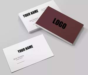 Cartes de visite personnalisées de haute qualité, design de logo personnalisé, délai de livraison rapide, cadeau promotionnel, commandes en gros disponibles - Product Image 3