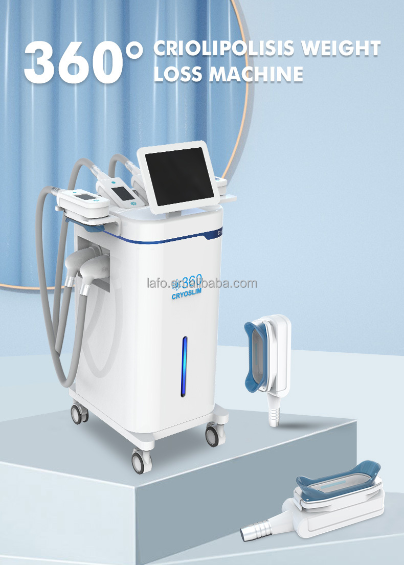 2022 Professional Weight Loss Body Sculpting 4 Handles 360 Cryolipolysis Fat Removal machine