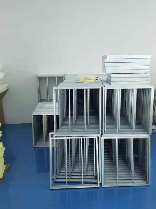 Customizable F7 Medium Bag Pockets Air Filter for HVAC Electronics