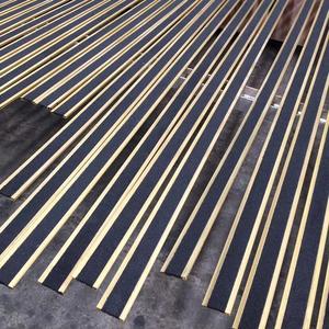 Profilés d'<span class=keywords><strong>escalier</strong></span> en laiton MEISHUO, <span class=keywords><strong>marches</strong></span> antidérapantes en carbure de silicium, garnitures métalliques pour escaliers, moulures de nez de marche encastrées, nez de marche dorés - Product Image 1