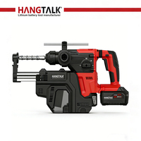 Marteau perforateur rotatif sans fil haute performance HANGTALK 2026 avec extracteur de poussière