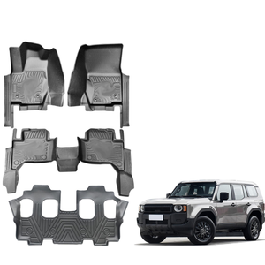 Alfombrillas de Coche TPE Personalizadas para Toyota Prado Fj250 LHD 2024 |   Tapetes para Piso Impermeables para Todo Clima, Juego Completo, OEM de Fábrica - Product Image 1