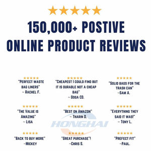 Custom 20-30 Gallon PE <strong>Trash</strong> <strong>Bags</strong> Tall Kitchen Garbage <strong>Bags</strong> Convenient Substitute for <strong>Simple</strong> <strong>Human</strong> Code Q X 100ct/Case - Product Image 4