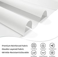 Tende Verticali Elettriche Oscuranti Impermeabili Zebra con Design Moderno per Finestre alla Francese, Hotel e Uffici