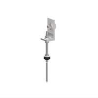 Dibuat di Cina SUS304 Hanger Bolt dengan Kit Kaki L Braket Pemasangan PV Atap Logam Surya
