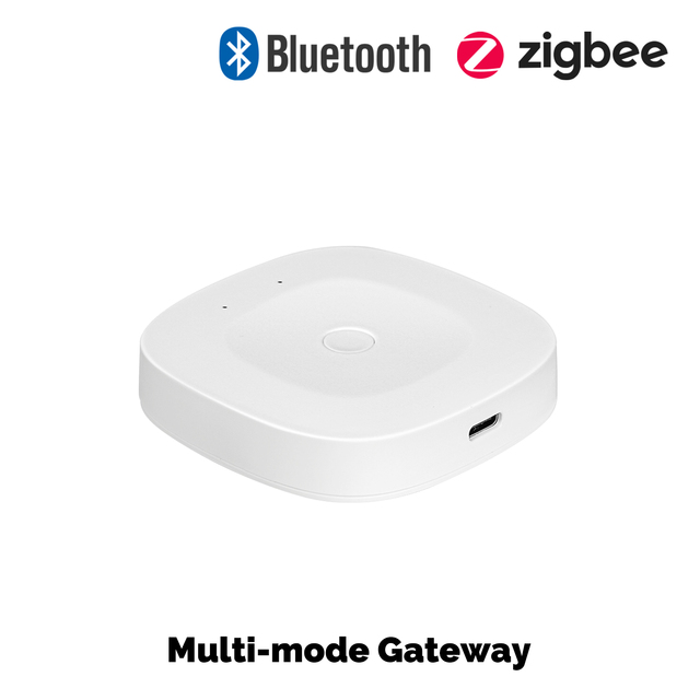 Tuya ZigBee Blue Tooth Multimode Gateway Hub Type-C Port Power Supply Bridge Smart Home Automation Support Alexa Google Home