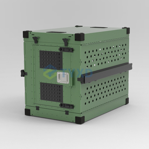 Küçük, orta, büyük, X büyük, XXL istiflenebilir en iyi ağır hizmet katlanabilir köpek seyahat sandık anksiyete katlanabilir evcil hayvan evi kafes - Product Image 4