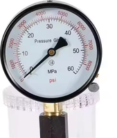Testeur de buse d'injecteur de carburant diesel haute résistance avec pompe manuelle pour le test et l'étalonnage de la pression des injecteurs de moteur de camion