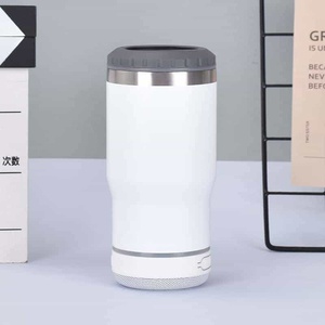 Cross-border 304 Stainless Steel Insulated Cup Bluetooth Speaker Car Cup <b>Double</b>-<b>walled</b> Vacuum Portable Ice Cup 6-12 Hours - Product Image 6
