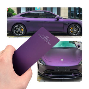 Pinot <span class=keywords><strong>Noir</strong></span> Violet Auto-Adhésif PVC Voiture Wrap Vinyle <span class=keywords><strong>Film</strong></span> Brillant Surface De Protection Peinture Décoratif Couleur Rouleau De Réparation pour Animaux De Compagnie - Product Image 1