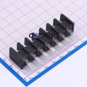 DBT30H-9.5-7P-BK-P Barrier Terminal Block Through hole Component (THT),P=9.5mm Connector - Product Image 2