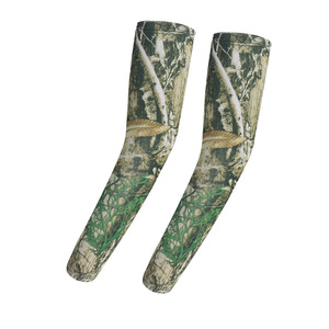 Ngoài Trời Cưỡi Armguard Ngụy Trang Băng Lụa Tay Áo Bìa Người Đàn Ông Phụ Nữ Mặt Trời Bảo Vệ Gió Cánh Tay Tay Áo Oversleeve - Product Image 1