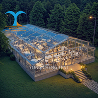 Tentes de mariage pour 500 à 1000 personnes, en aluminium et PVC, imperméables, résistantes aux UV, toutes saisons, pour fêtes, mariages, expositions, événements, chapiteaux