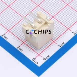 HCZZ0596-2 Wire-to-Board Pin Header SMD,P=3.96mm Connector 1x2P 3.96mm Vertical Mount VH - Product Image 2