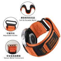 Bracelet Mod en nylon à boucle rapide pour Apple Watch 38/42/49 mm, bracelet de 22 mm