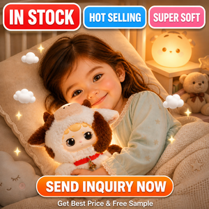 Boîte mystère de jouets en peluche moelleux, directement de l'usine, série de dessins animés, série de fête amusante et tendance, cadeau mignon pour bébé en émail - Product Image 3