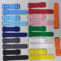 Montre de sport mécanique automatique intégrée haut de gamme pour homme en alliage de titane, bracelet FKM, verre saphir