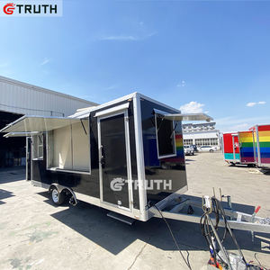 Camion de nourriture à la crème glacée mobile personnalisé Tralier <span class=keywords><strong>Burger</strong></span> fourgon de nourriture chariot de <span class=keywords><strong>jeu</strong></span> café camion de nourriture à vendre avec canapé - Product Image 4