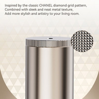 Diffuseur d'arômes intelligent de luxe en aluminium, rechargeable, sans eau, pour huiles essentielles, décoration d'intérieur, parfum d'ambiance pour toute la maison