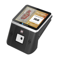Lecteur de codes QR capacitif haut de gamme pour supermarchés, avec affichage des informations et fonction de vérification des prix