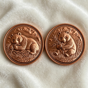 <span class=keywords><strong>Moneda</strong></span> Conmemorativa de Cobre Puro con <span class=keywords><strong>Panda</strong></span> Chino en Relieve 3D de 1 OZ, Detallada y Meticulosamente Elaborada, para Regalos Coleccionables - Product Image 3