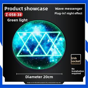 Base de Exhibición con Iluminación USB de 20 cm para Kits de Modelos <span class=keywords><strong>Gundam</strong></span>, Figuras de Anime, Figuras de Acción, Estatuas Coleccionables, Soporte de Efectos Especiales, al por Mayor - Product Image 4