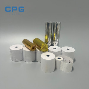 Papel Térmico para Cajas Registradoras POS/ATM de Alta Calidad al por Mayor, 57X40mm, Libre de BPA, Rollo de Papel Térmico para Recibos de 80mm - Product Image 1