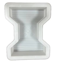 Moule à briques de verrouillage moule à blocs vente d'usine de plastique pour carrelage de sol moule en béton Durable PP pavé OEM couleurs blanches