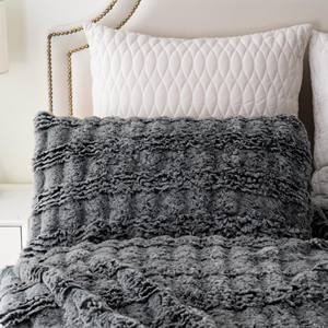 Échantillon gratuit recyclé nouveau 100% Polyester personnalisé artificiel de luxe fausse fourrure pour vêtements jeter tissu Textile à la maison - Product Image 2