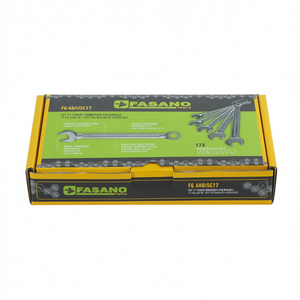 Juego de Llaves Combinadas Fasano de 17 Piezas, 6-22 mm, Poligonales de 12 Puntas, Herramienta de Reparación Automotriz - Product Image 2
