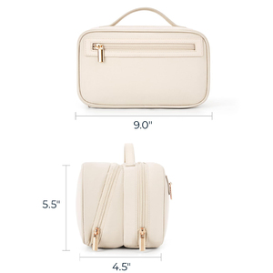 Borse per il trucco da viaggio personalizzate per borse professionali per cosmetici di grande capacità per Organizer portatile spalancato - Product Image 4