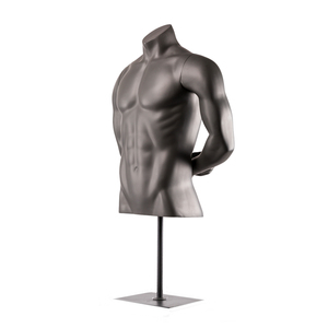 Maniquí de torso masculino de <span class=keywords><strong>medio</strong></span> <span class=keywords><strong>cuerpo</strong></span> con brazos traseros para exhibición deportiva - Product Image 5