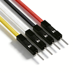 2.54 Kabel Silikon Dupont Double-Headed Bread untuk Menguji Konektor 1P Single Male dan Female - Product Image 1