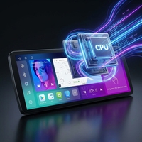 مشغل وسائط متعددة KZS 12.3 بوصة بالجملة مع DSP RGB لسيارات مرسيدس بنز، راديو أندرويد للسيارة مع شريحة 4G ونظام ملاحة GPS وكاربلاي لاسلكي
