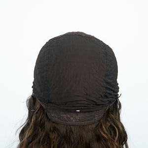 Perruque Casher Juive en Cheveux Humains Européens, Lace Front, Raie Libre, Nœuds Invisibles, Ondulation Naturelle, Brun Châtain – Vente en Gros Direct Usine - Product Image 3