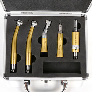 Kit professionnel d'embouts dentaires : Turbine haute vitesse 4 trous avec moteur à air basse vitesse et kit contre-angle - Product Image 2